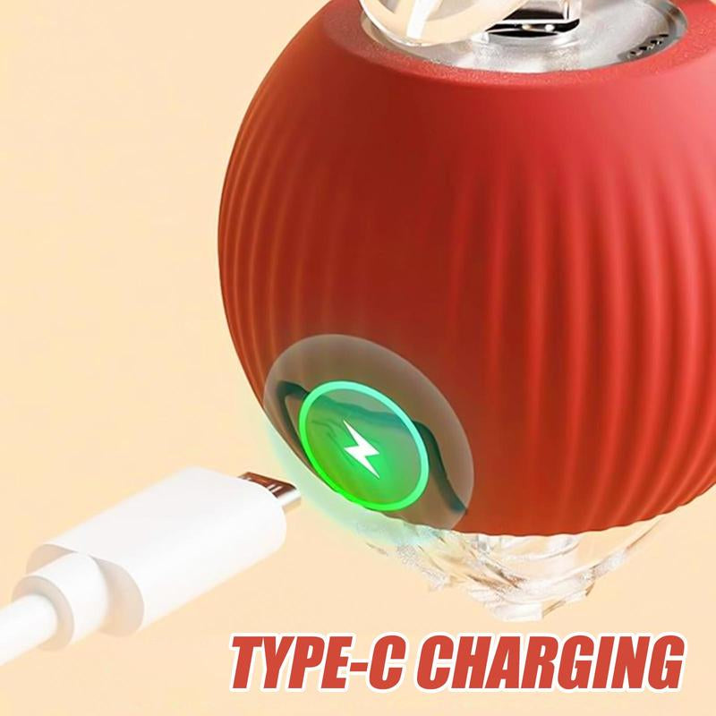 Interactive Cat Toy Ball: Automatically Rolling Electric Ball, Suitable for Indoor Cats/Dogs, Brings the Fun of Chasing Tails. Motion Sensing, Keeps Pets Busy and Enjoys Rich Sports Stimulation. Great Pet Gifts/Supplies.